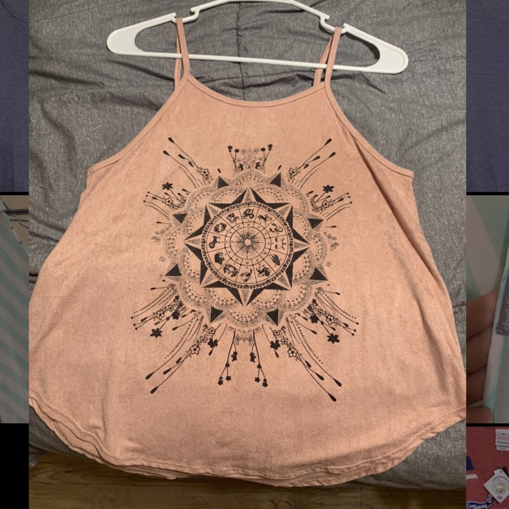 Papaya tank top